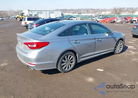 2017 Hyundai Sonata Sport из США, поврежденный, VIN 5NPE34AF0HH505218